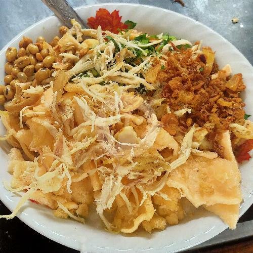 Telur Ayam Kampung menu Bubur ayam Bang udin, Sarinah , Wisma , Geha