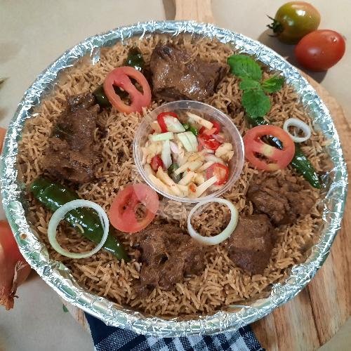 Nasi Kebuli Kambing Paket  Ber 5 menu Kebuli Arrafi, Kaliurang