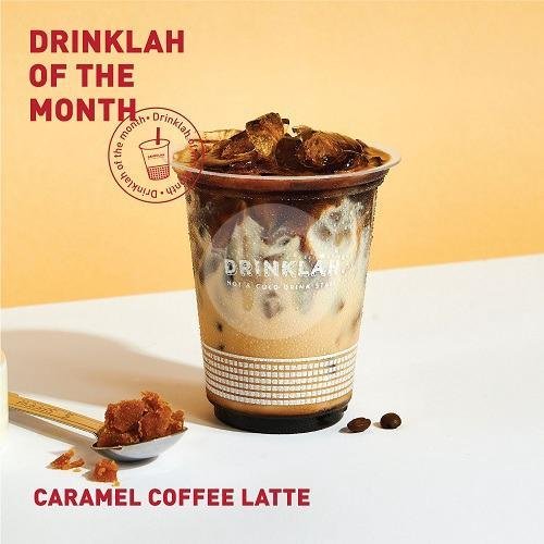 Iced Caramel Coffee Latte menu Eatlah BeefBar, Jalan Bumi