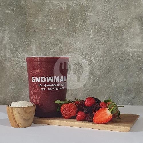 Tropical Snowman menu Snowman Juice ( Jus ), Margacinta