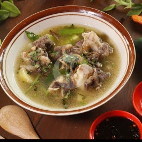 Bakso urat menu RM Titotie 1, Comal