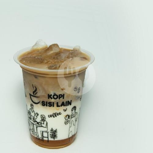 Es Kopi Susu Salted Caramel Large menu Kopi Sisi Lain, Sudimoro