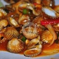 Kerang Goreng Saos Padang menu Rodjo Segoro Seafood, Bandung Kulon