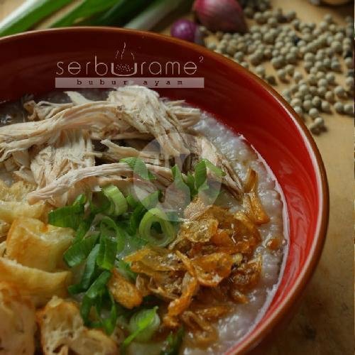 Bubur Ayam Serburame menu Bubur Ayam SerbuRame Cisitu, Dago