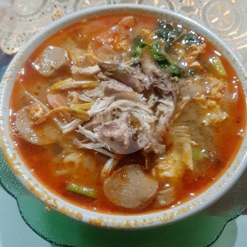 Seblak Sosis menu Seblak Bandung PK, Jatisampurna