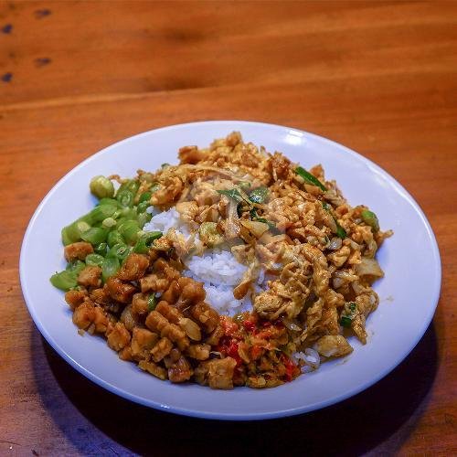 Nasi Telur Orak-arik BASIS menu Warmindo Bianglala, Nusa Indah