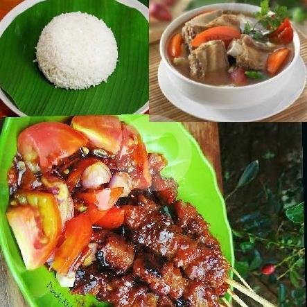 10 Tusuk Sate Ayam Full Daging menu Sate, Soto & Sop Iga Mpok Siti Madura, Slipi