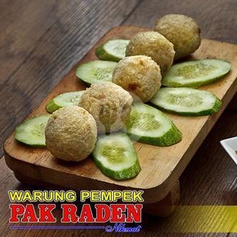 Pempek Telor Kecil menu Pempek Pak Raden, Pasar Minggu