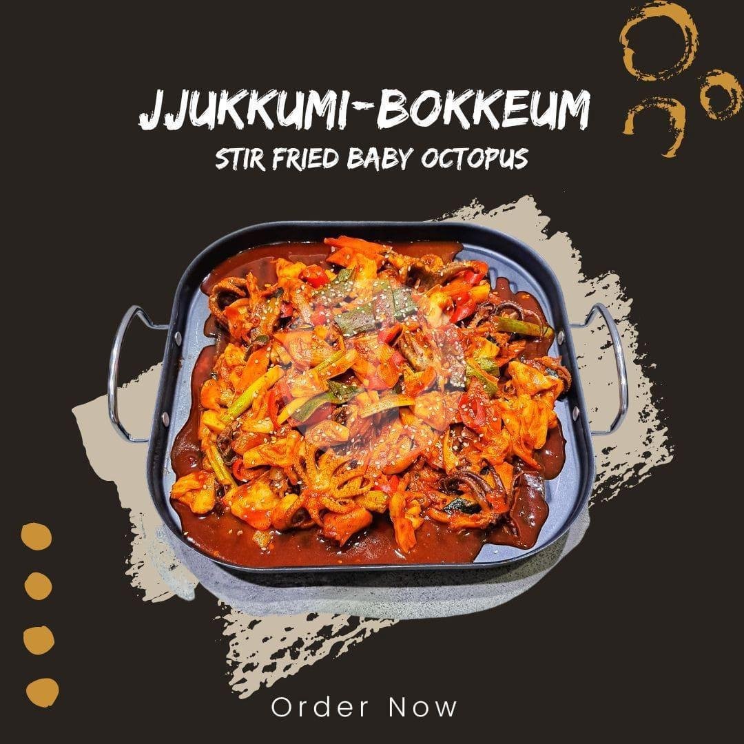 Jjukkumi-Bokkeum menu Warung Korea Pop, Summarecon Bekasi