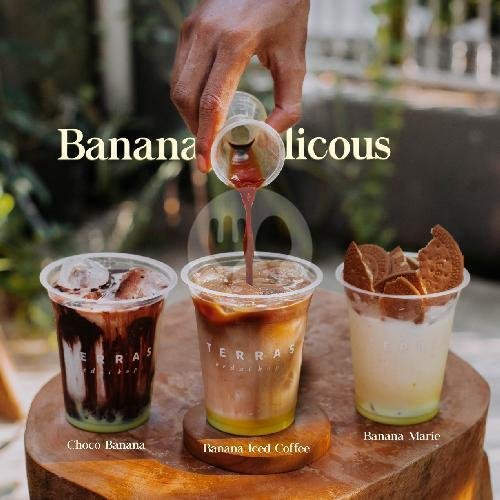 Caramel Iced Coffee menu Terras Kedai Kopi, Dukuh Pakis