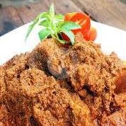 Rendang Aja menu Warung Nasi Padang Kurnia Saiyo, Siliwangi