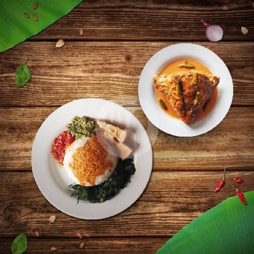 Nasi Tunjang (kikil) menu Rumah Makan Putra Tunggal (Masakan Padang), Pulo Gadung