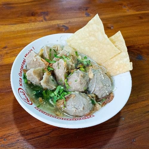 Bakso Alus Berdua menu Bakso Manja, Banyumanik