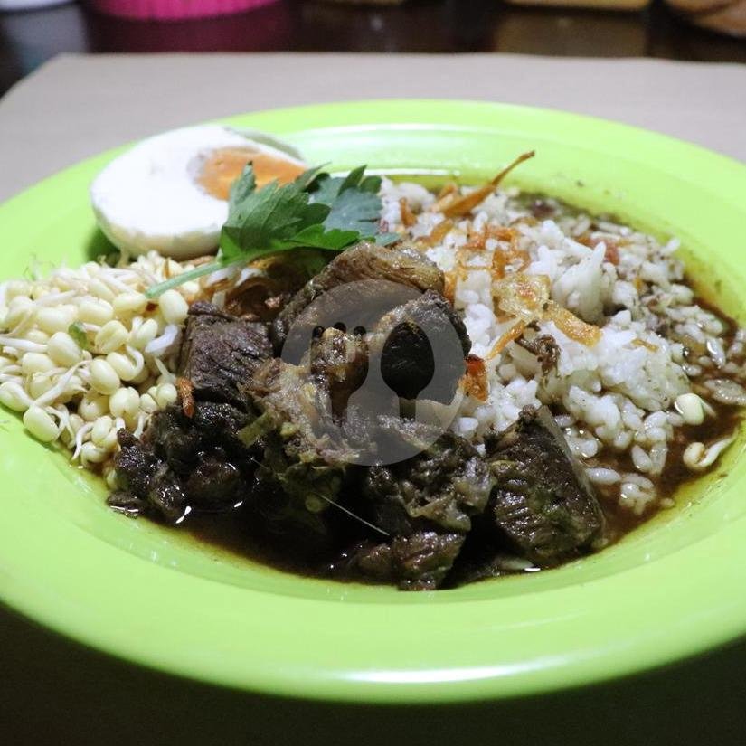 Tahu Telor menu Tahu Campur Cak Majid, Kemayoran