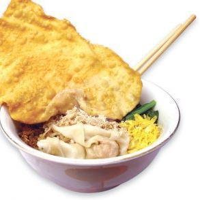 Mie/Bihun/Misua Tahu Isi menu Istana Mie & Es, Louis Kinne Pemuda