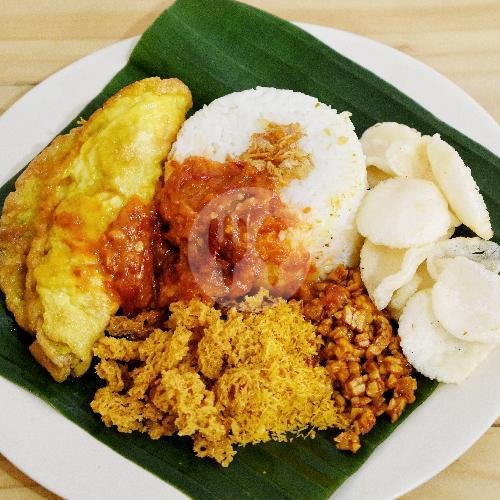 Nasi Uduk Telur Mata Sapi (Ceplok) menu Murwita Ayam & Bebek Goreng, Citra