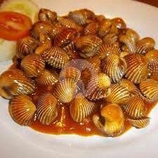 Kerang Asam Manis Pedas menu Waroeng Lamongan Indah Cak Man, Kediri