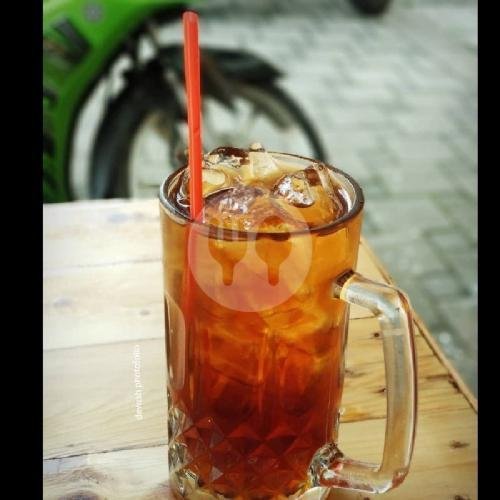 Juice Jeruk menu Bubur Ayam Pak Rois, Gatot Subroto