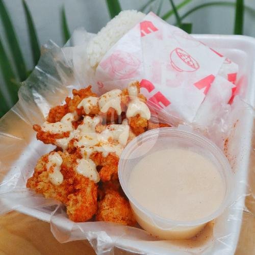 Ayam Fillet Cheese + Kentang menu Chikenku, Singosari