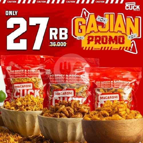 Promo Gajian 3 Diskon 20 Persen menu Macaroni Cuck, Tenggilis