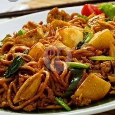 Mie Goreng Kuning menu RM Bungo Lado, Sawahan
