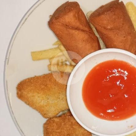 Kentang Goreng menu Angkringan Item, Sewon