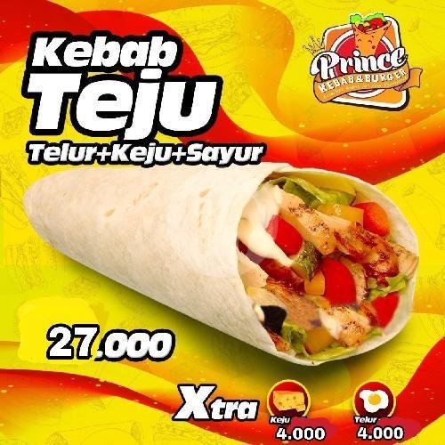 Kebab Black Beef menu Kebab Prince, Wiyung