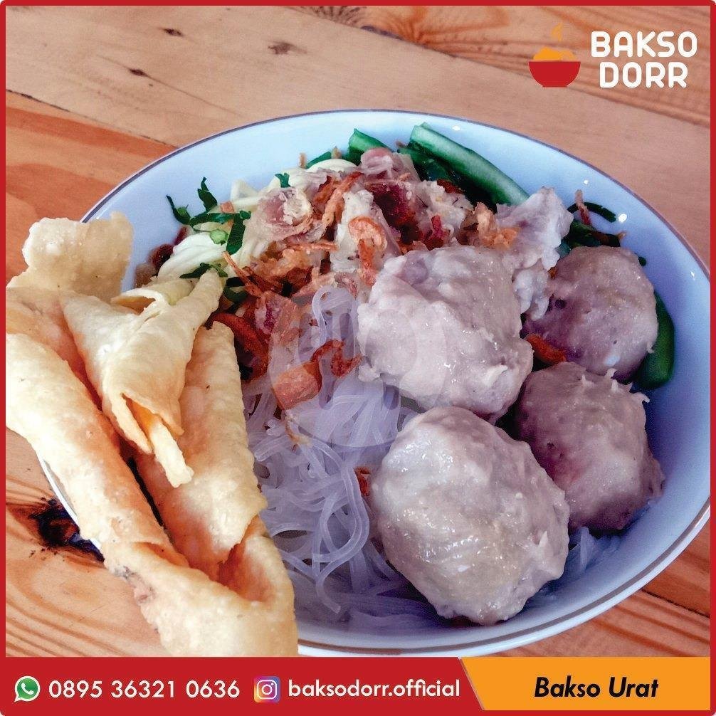Bakso Campur menu Bakso Dorr Spesial Bakso Urat & Mie Ayam, Ambarbinangun