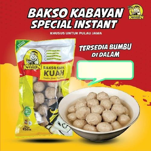 Bakso Cincang Isi 8 (Frozen) menu Bakso Kabayan, Rancasari