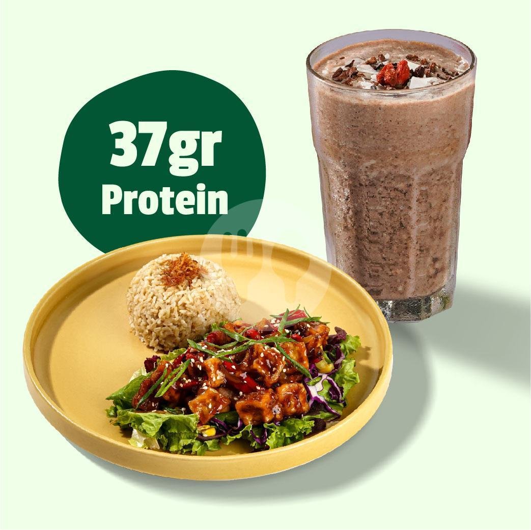 Daging Asap Sambal Kecombrang menu BURGREENS - Healthy, Vegan, and Vegetarian, Mall of Indonesia
