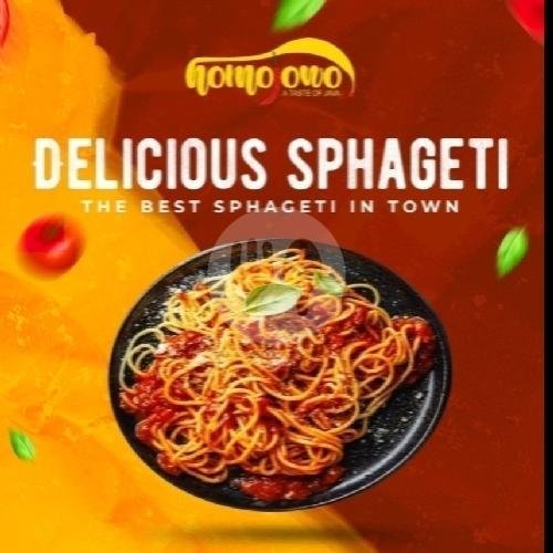 Spaghetti Spicy Cheese menu Nomojowo, Pasar Kranggan