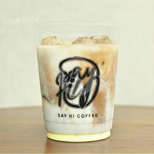 Mocha Latte Ice menu SayHi Kopi, Mantang