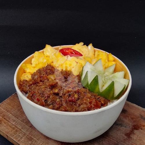 Nasi Sambal Teri Bawang menu My Rice Bowl