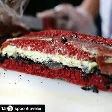 Terangbulan Blueberry Susu menu Martabak Dan Terangbulan Lumer, Menganti