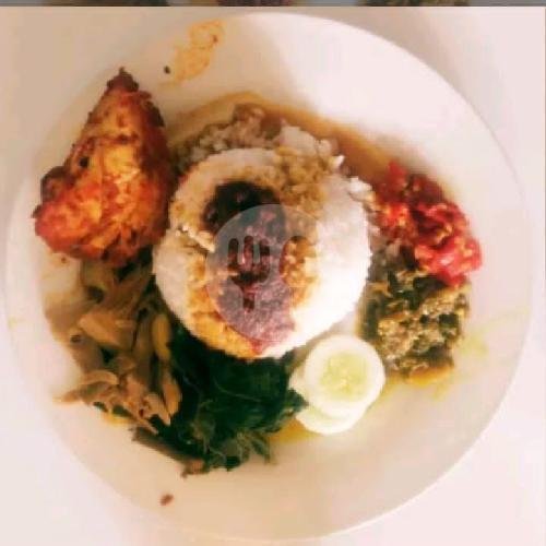 Nasi Ayam Bakar menu Nasi Padang CITRA MINANG, Percetakan Negara, Cempaka Putih. Jakarta Pusat