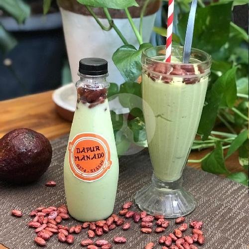 Alpukat Kacang Merah Gelas menu Dapur Manado, Melati Kulon