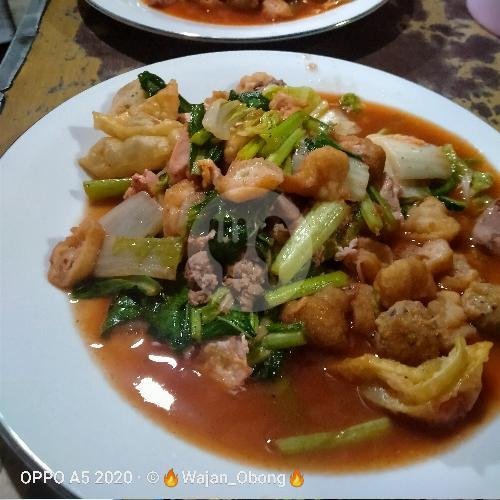 Capcay Nyemek Pedas/Biasa menu Warung Wajan Obong, Menuran