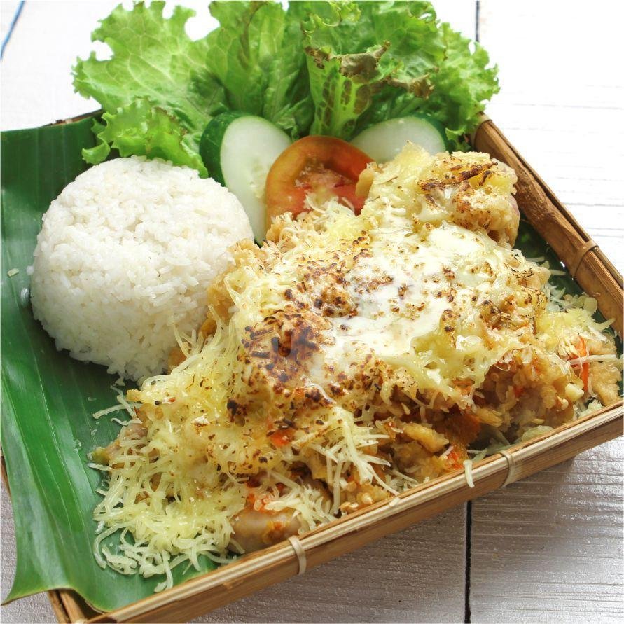 Ayam Geprek Sambel Matah menu Geprek Boss, Pakuwon Mall Jogja