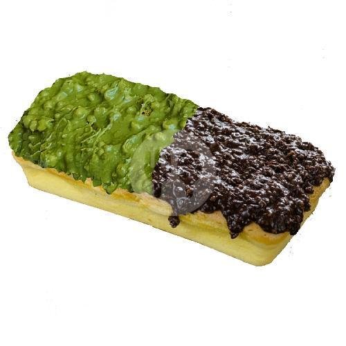 Ogura Cheese+ Topping Full Greentea menu Oma Opa Cakery, Taman Siswa