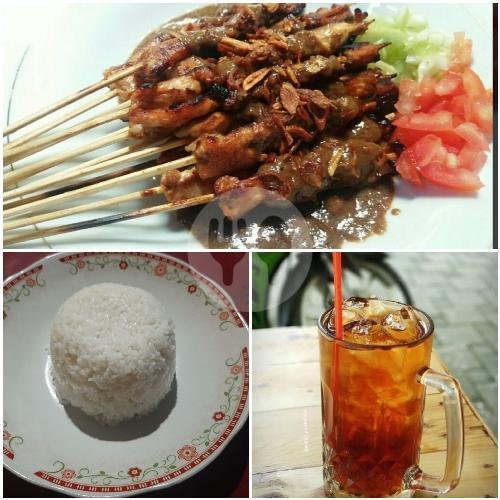 Paket Kenyang2 Nasi menu Sate Ayam Dan Kambing Pak Dul Hamid Madura, Colombo