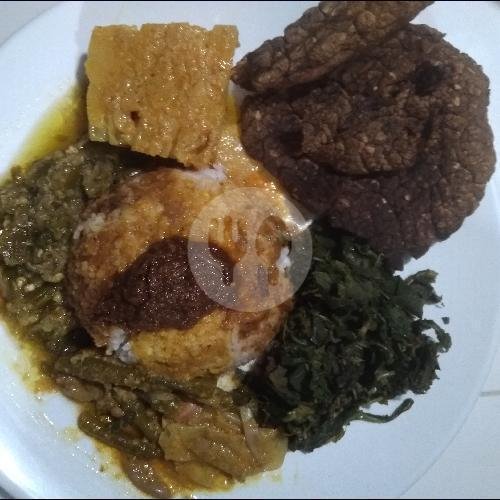 Menu Paket Kikil menu Nasi Padang Fajar Minang, Wonorejo