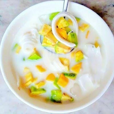 Es Teler menu Es Campur Ibu Jumenah