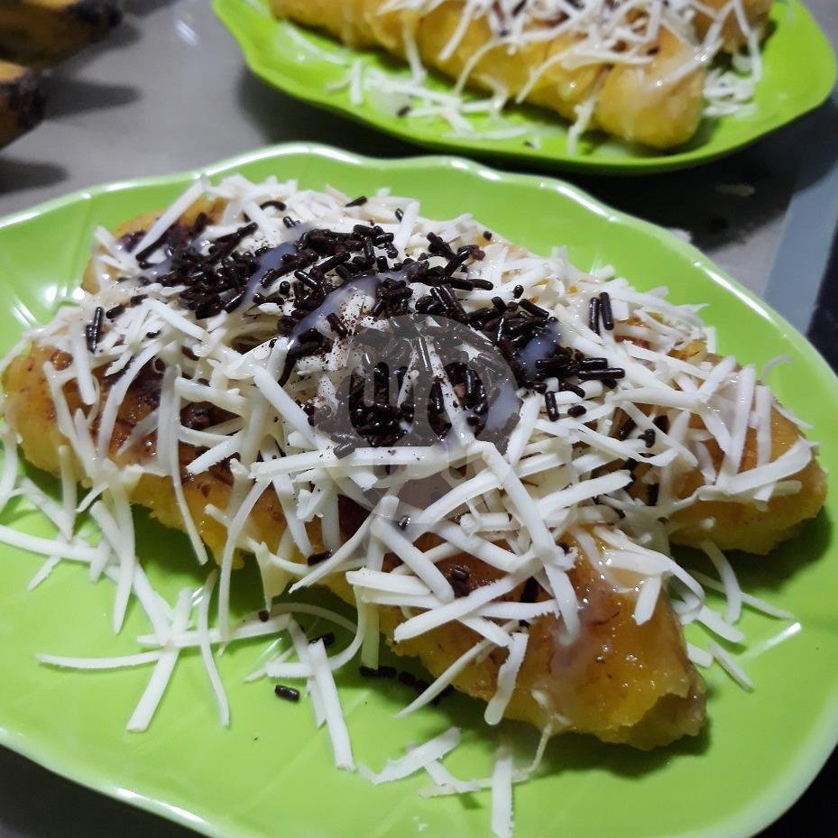 Pisang Bakar menu Wedang Ronde & Susu Jahe Mas Indra, Lawanggada