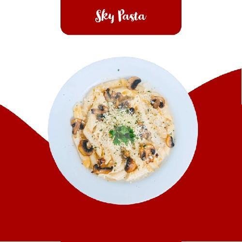 Fettuchini Creamy Chicken menu Sky Pasta, Pamulang