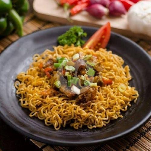 Indomie Goreng Padang menu RM. Padang Mahkota, Telkom