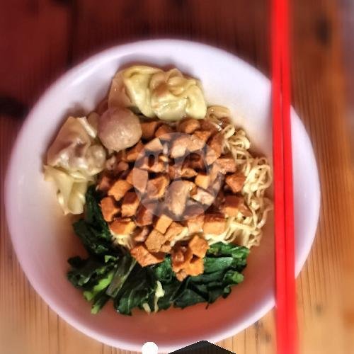 Mie Ayam Komplit menu Mie Ayam Bejo, Kramat Soka