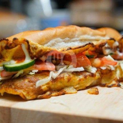 Roti John (20cm) ft Kebab Supreme menu Kebab Sultan, Kerkoff