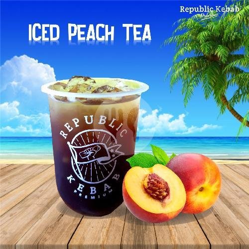 Iced Orange menu Republic Kebab Premium, Gunung Batu