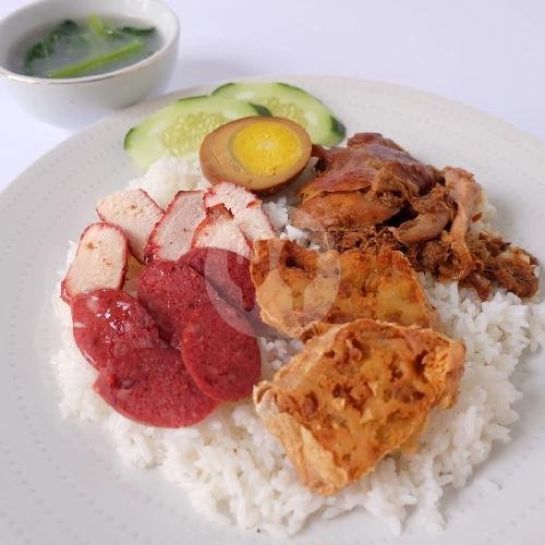 Nasi Campur Halal menu Yamie Singkawang