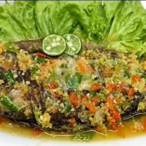 Nila Sambal Geprek menu Kedai Abi, Kalitanjung